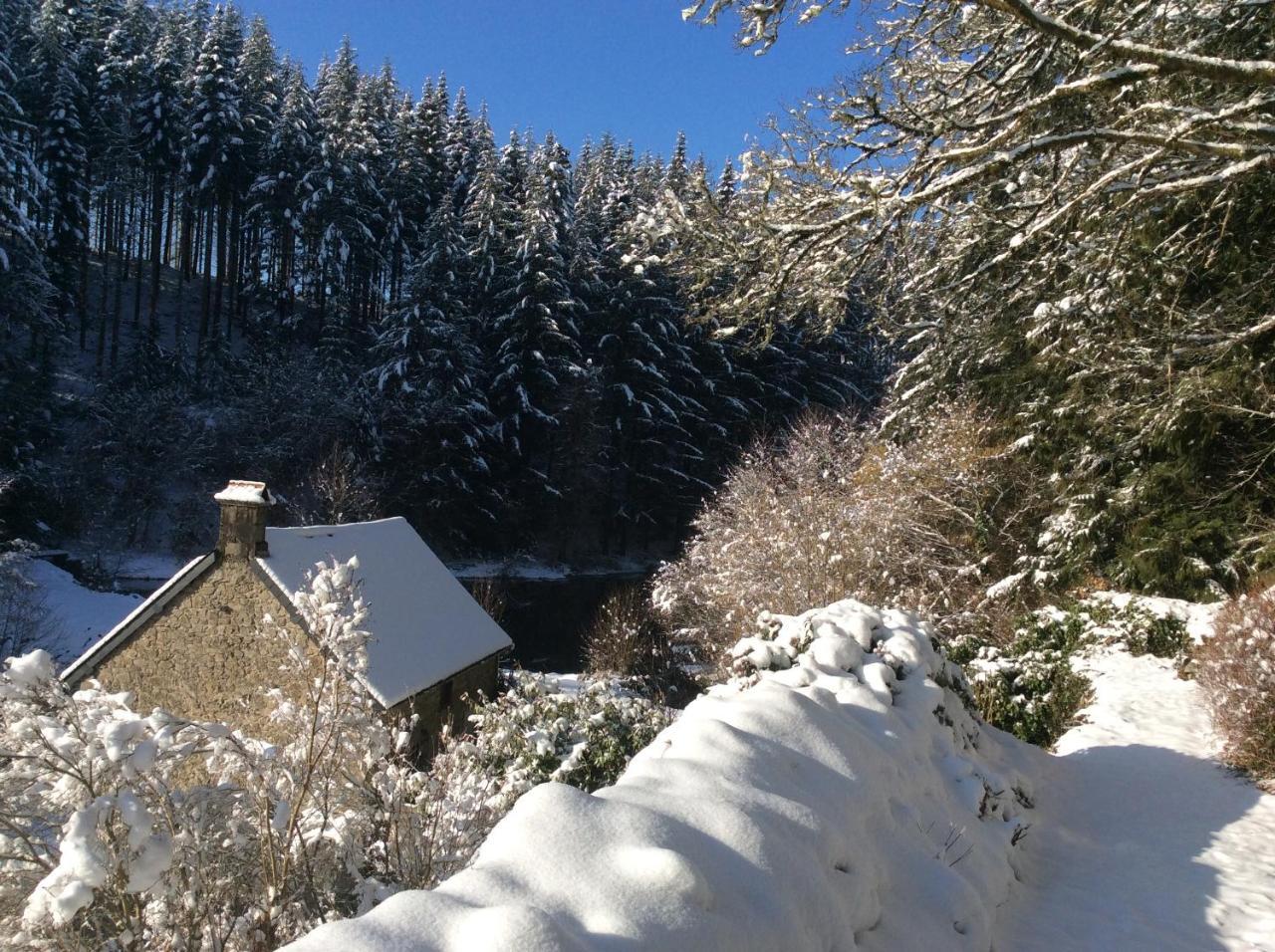 Bed and Breakfast Le Moulin Des Farges Meymac Экстерьер фото